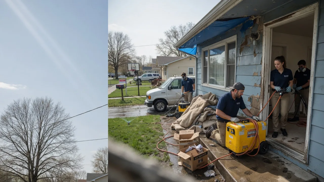 Basement Flood Cleanup in Follansbee, WV near me